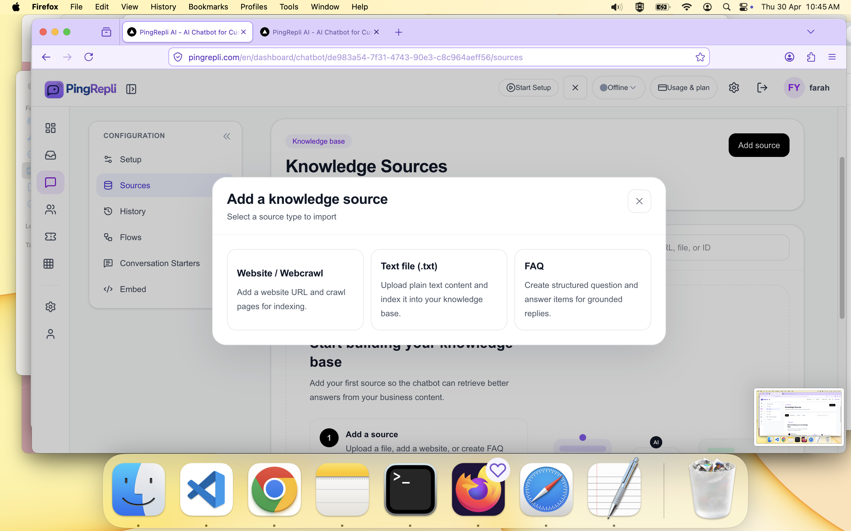Add text or FAQ source.